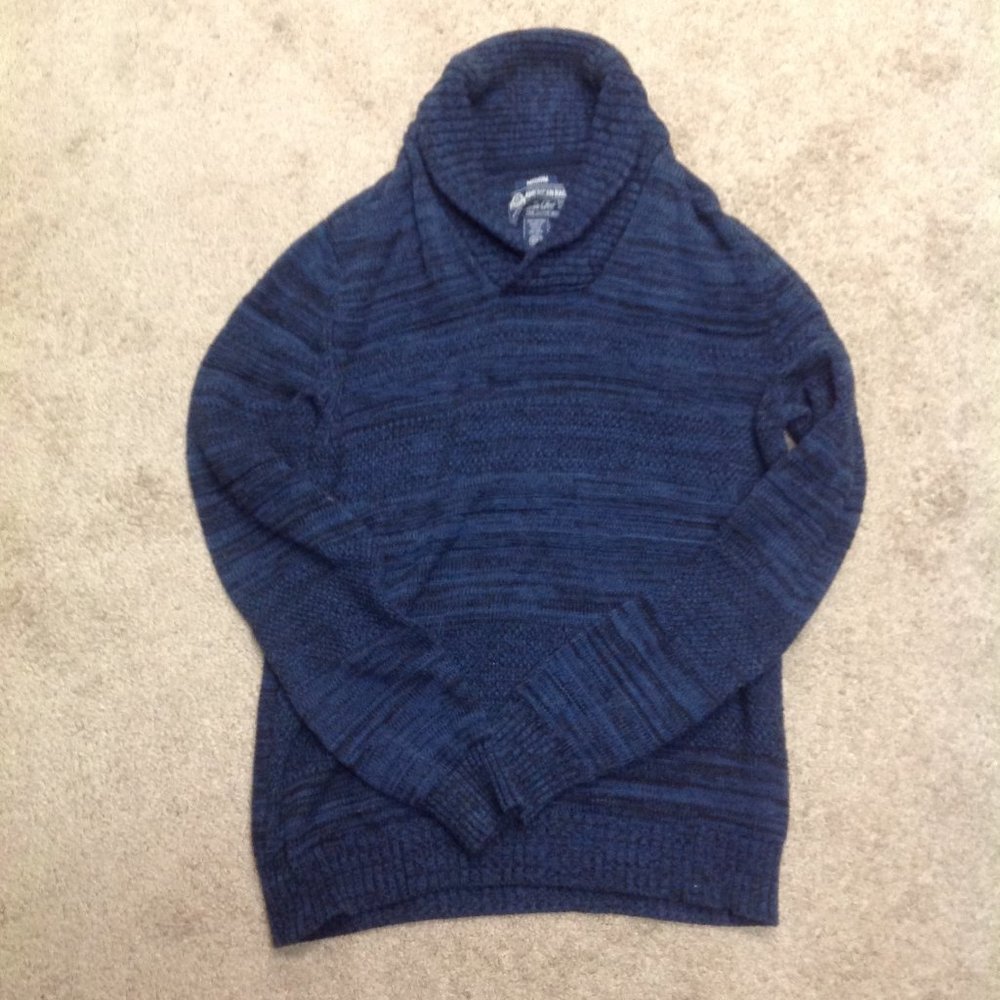 American Rag Blue Turtle Neck Sweater Size Medium